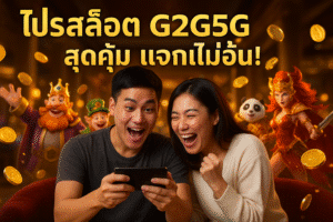 โปรสล็อต G2G5G สุดคุ้ม แจกไม่อั้น!