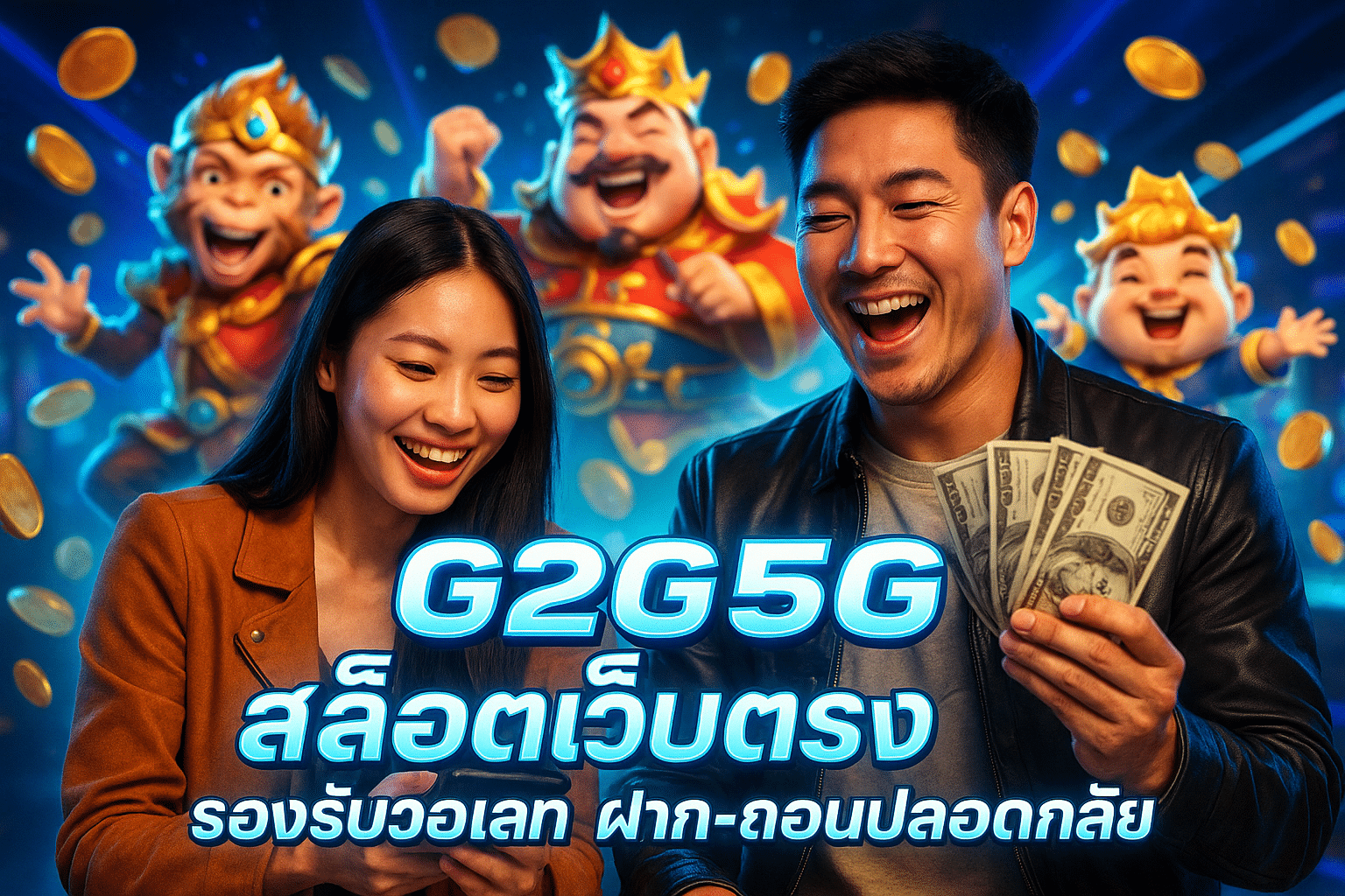 G2G5G สล็อตเว็บตรง รองรับวอเลท ฝาก-ถอนปลอดภัย