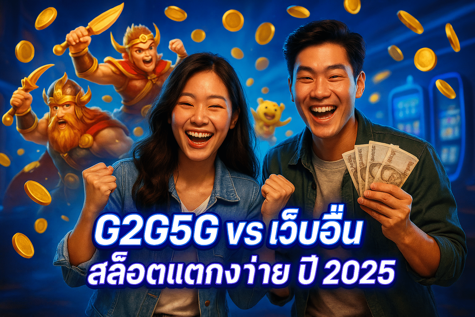 G2G5G vs เว็บอื่น สล็อตแตกง่าย ปี 2025